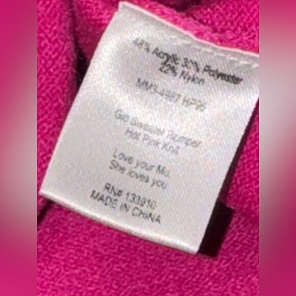 SHOW ME YOUR MUMU women’s bright pink one piece Gio Sweater Romper size medium - Picture 7 of 9